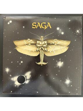 Saga Self Titled 1978 Vinyl LP Maze Records ML-8001 Canada Prog Rock